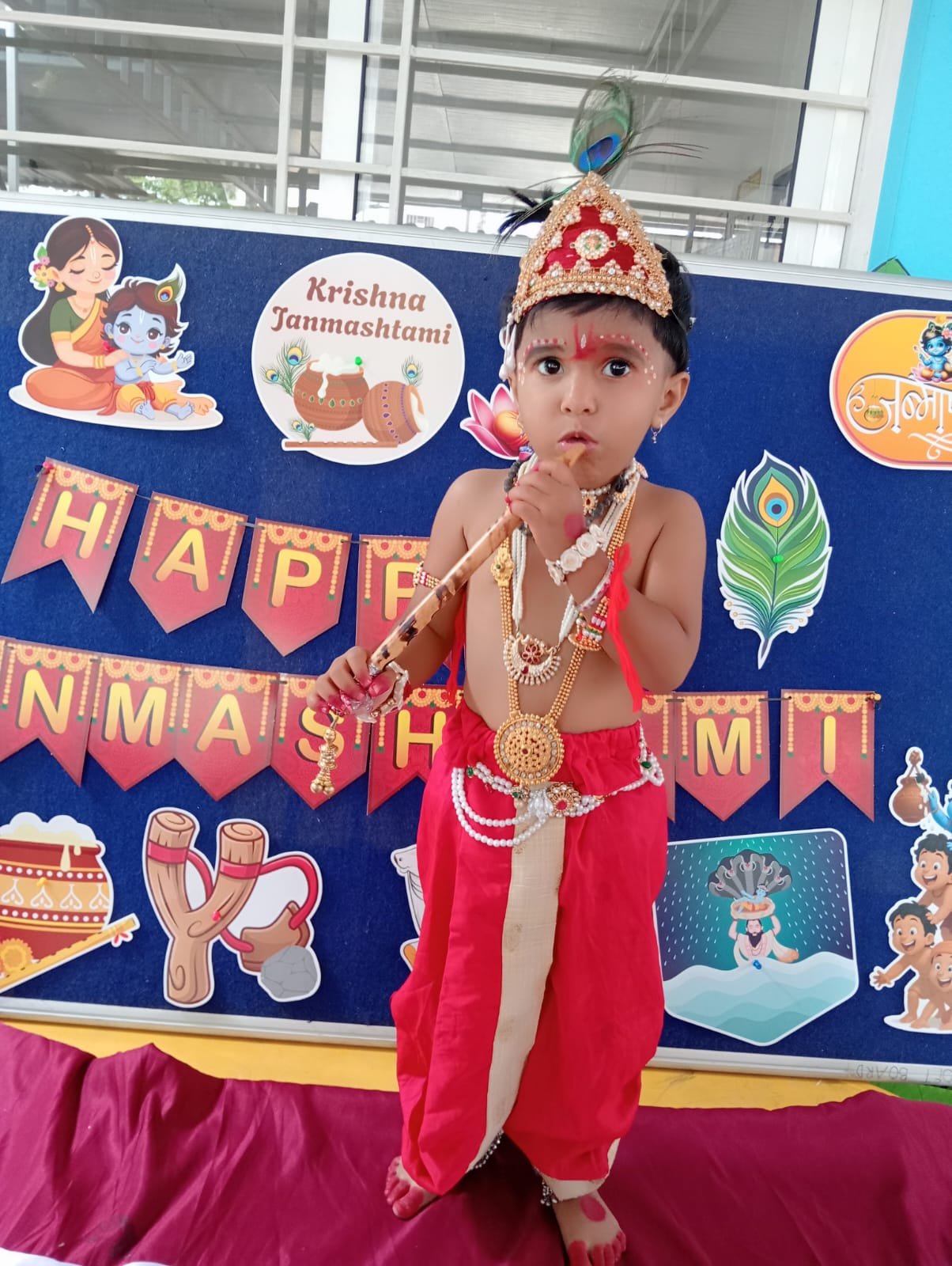 Lord Krishna Janmashtami Celebration 1 - Super Kids Pre School